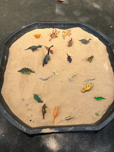 Dinosaur Sand Tray
